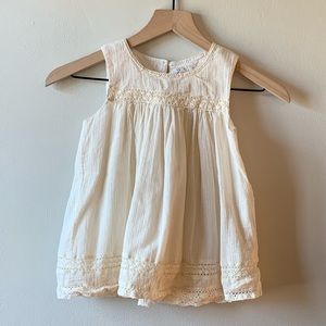 Boho Crepe Crochet Top